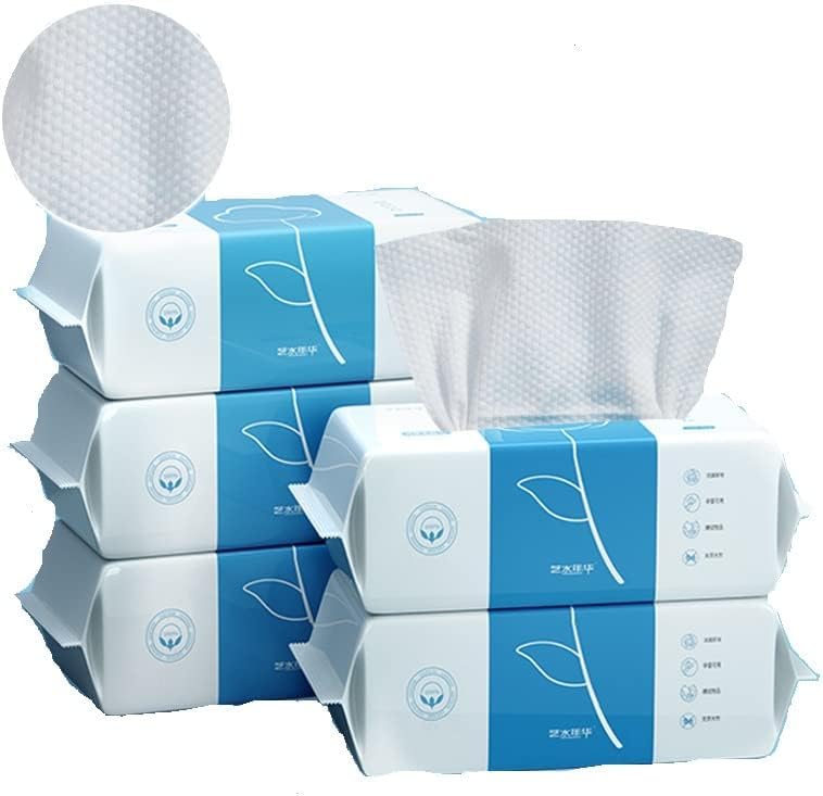 Soft Dry Wipe, Disposable Face Towel, Cotton Tissue Soft Dry Wipes for Women,Lint Free