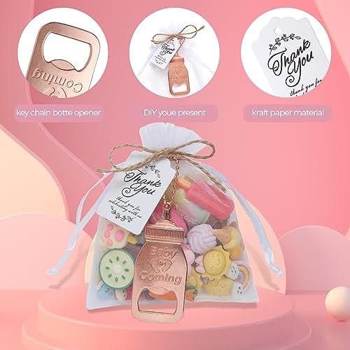Xhipy XY-NP-50R 50 Sets Baby Bottle Opener,Baby Shower Party Favor Opener Cute Baby Bottle Shaped Bottle Opener,Baby Shower Return Gifts thumb #3