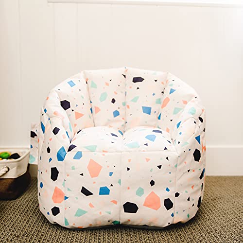 Big Joe Milano Kid's Bean Bag Chair, Dolce Terazzo Lenox, 2Ft Small #TOP3