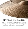 Zildjian K Zildjian Series - 22 Inch Dark Medium Ride Cymbal #2