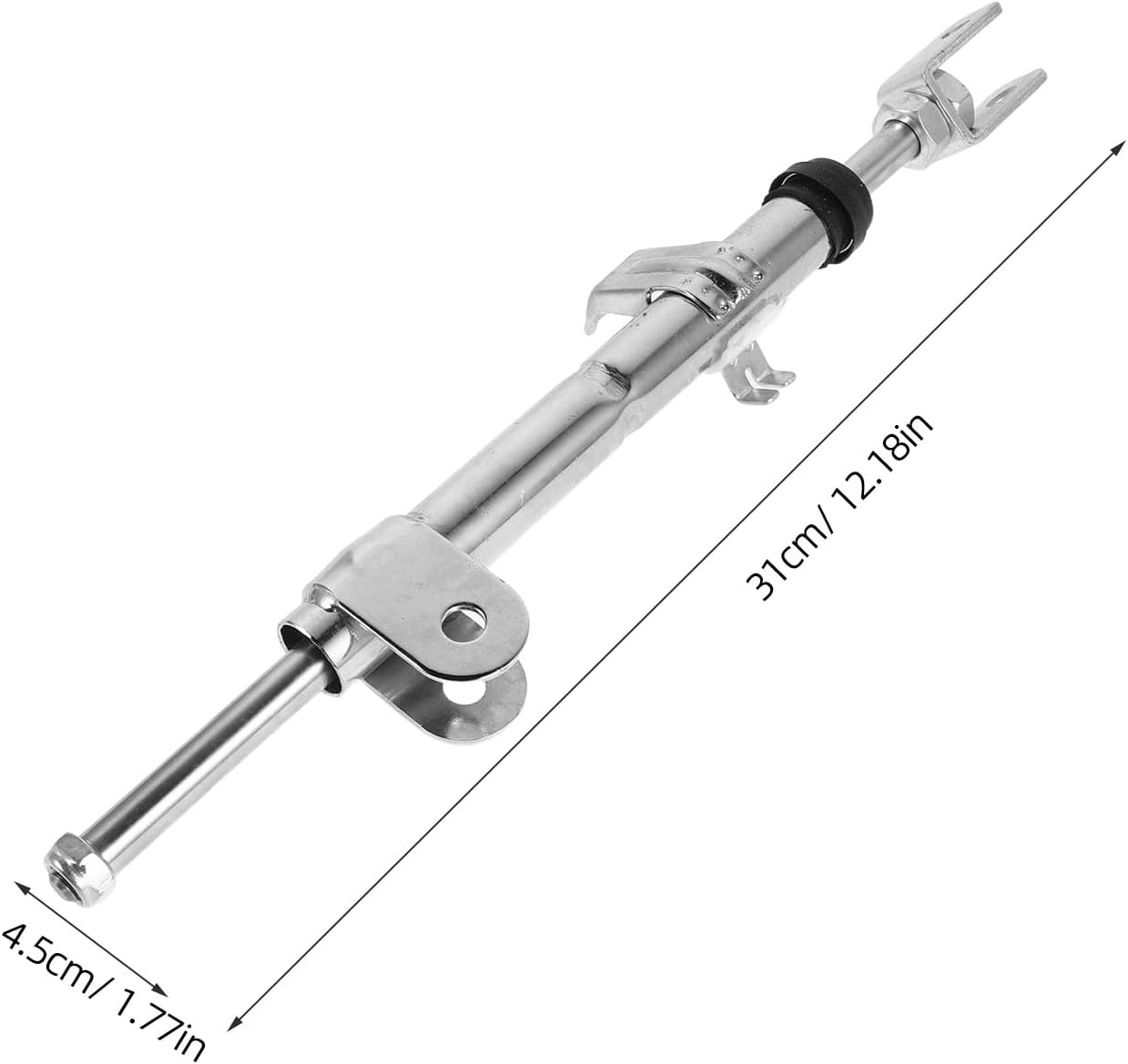 1 Pair Wheelchair Piston Telescopic Backrest Support Rod Adjustable Gas Strut Elevation Pole for Seniors Mobility Chairs Fit & Home Settings