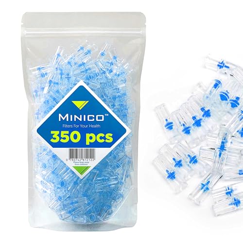 Minico Cigarette Filters That Remove Tar and Chemical 350 Pieces 8mm Cigarette Holder