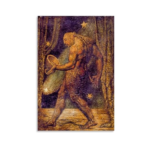 William Blake affiche mystique pour sublimer votre décoration de chambre avec une toile étoilée