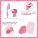 MIAOZ Kaninchen Pflege Set mit Nagelknipser und Trimmer Haustier Haarentferner Lang und Feile, Floh Kamm, Shampoo Badebürste für Hasen Welpen Kätzchen Meerschweinchen Frettchen kleine Tiere (rosa)