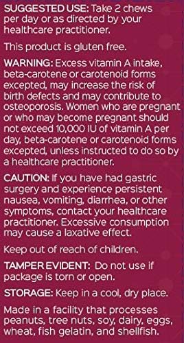 Miniatura 3 de Bariatric Advantage - Multivitamínico masticable múltiple para pacientes bariátricos, bypass gástrico, manga bariátrica, 60 unidades, sin gluten