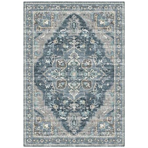 Mqing Retro Alfombra De Salón Cover