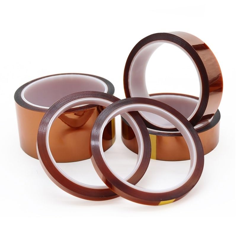 High Temperature Heat BGA Tape Polyimide Adhesive Tape Thermal Insulation Tape 3D Printing Board Protection Insulating Tapes(40mm)