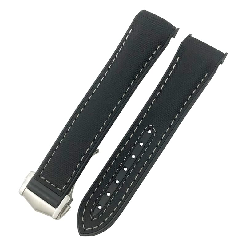 Bracelet Omega Planet Ocean en caoutchouc pour le sport et le quotidien