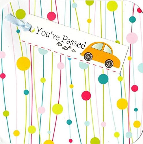 You've Passed Driving Test Hand-Finished Tag Tastic Card Greeting Yasmin Cards