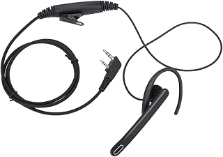 Fone de ouvido para Baofeng Covert 2 pinos Fone de ouvido Fone de ouvido Presilha giratória para Club Shopping Mall Restaurant Delegacia de Polícia