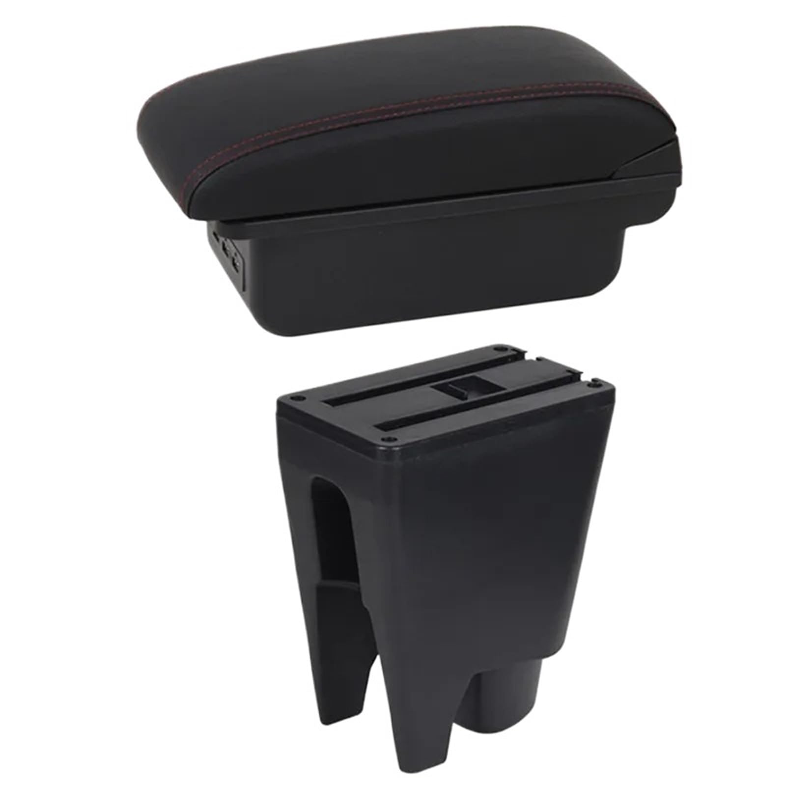 JMOLXURI Car Armrest Box For Peugeot 107 Car Armrest Box Center Console