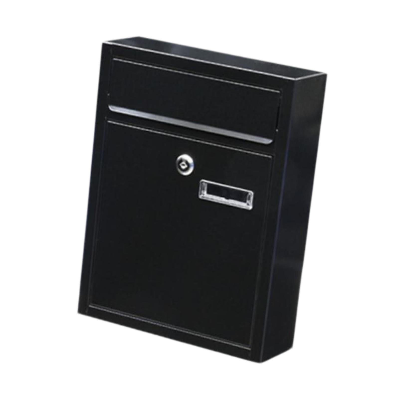 TWISAXC Suggestion Box Wall Mounted Iron Mailbox For Comments Suggestions Functional And Stylish Standing Mailbox Documents