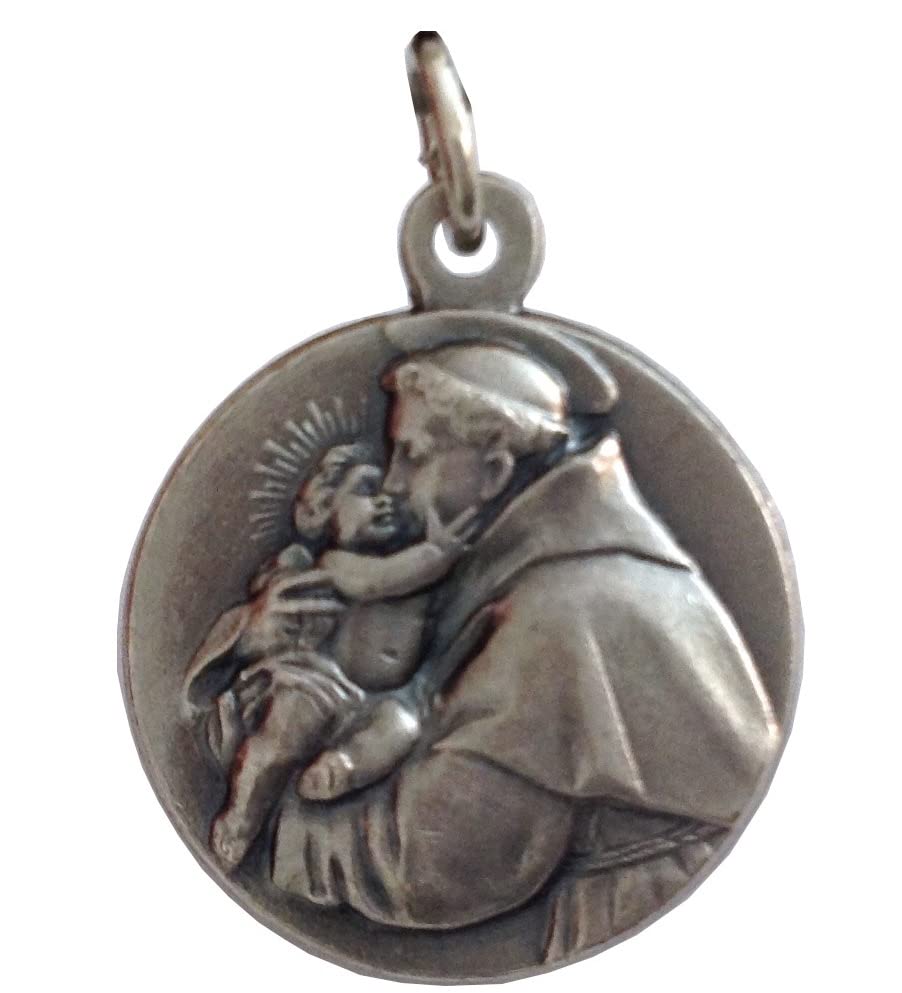 I G JLOT OF 3 (THREE) SAINT ANTHONY OF PADUA MEDALS - THE PATRON SAINTS MEDALS - 100% MADE IN ITALY