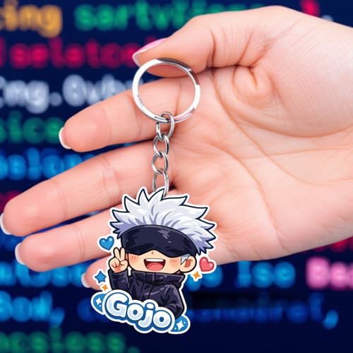 Image of Acrylic Anime & Cartoon Theme Keychain For Bike & Car | Birthday Return Gift For Kids | Gift For Girls & Boys