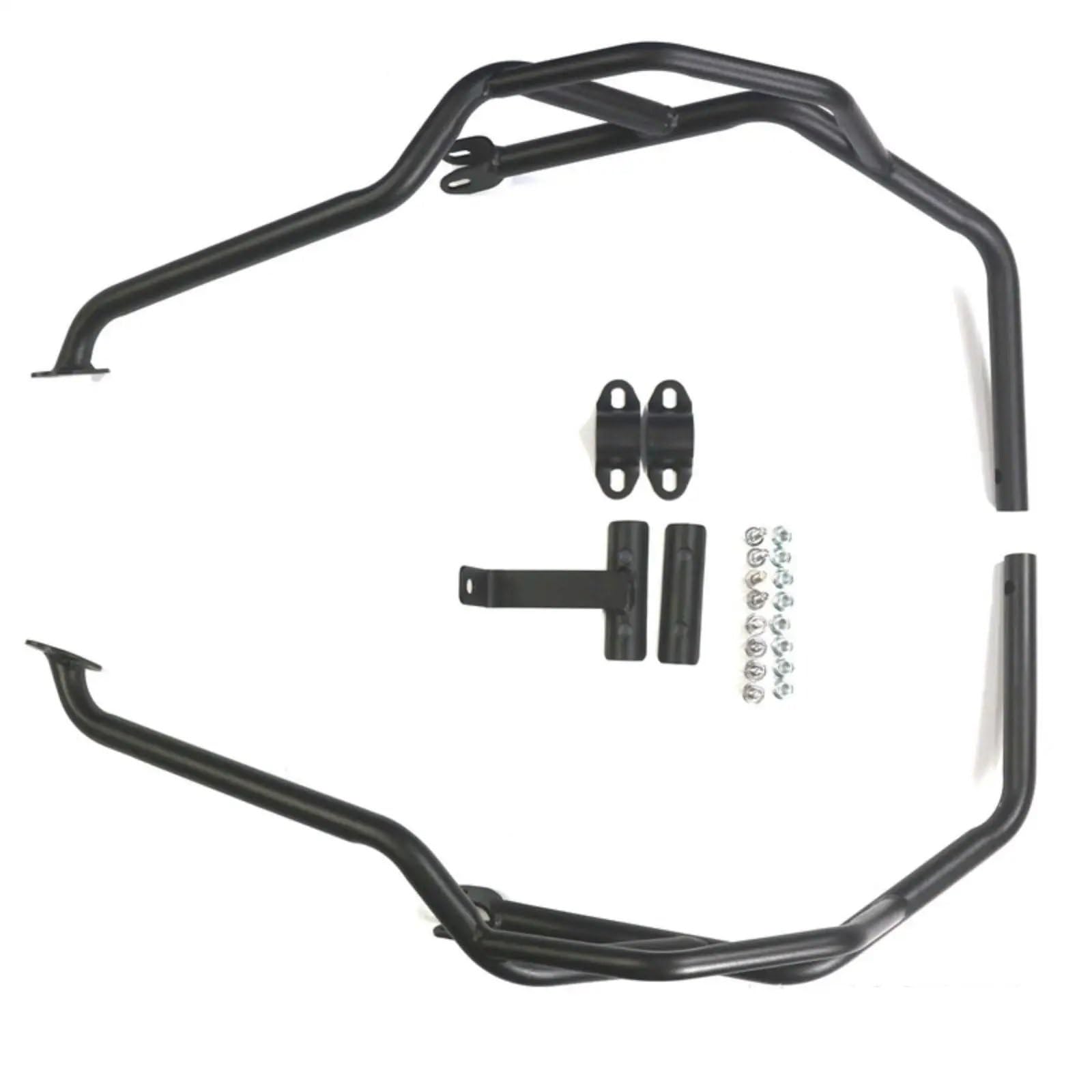 Paramotore Tubolare Adatto Per Benelli Per TRK502 Per TRK502X Highway Nero Barra Di Protezione Motore Protezione Paraurti Motorcycle motore Paraurti