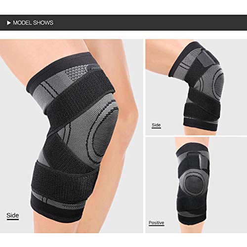 Joelheira, Romacci Joelho Esportivo Joelheira Protetor de Apoio Patela Homens Mulheres Joelho Anti-d