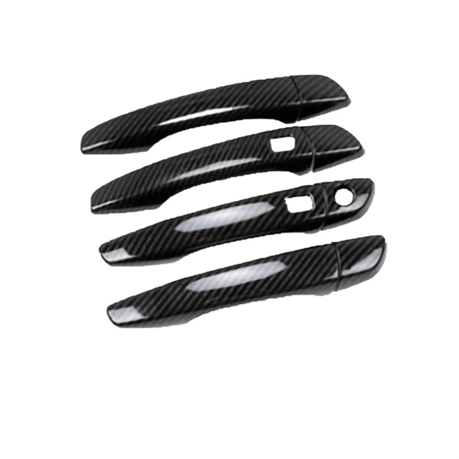 Hguvsjd 2 Keyless Entry Car Exterior Door Handles For Peugeot 308 T9 Accessories Ii Mk2 2017~2021 Car Door Handles Cover Exterior Scratch Protective Decors Car Accessories(2 Keyless Entry)