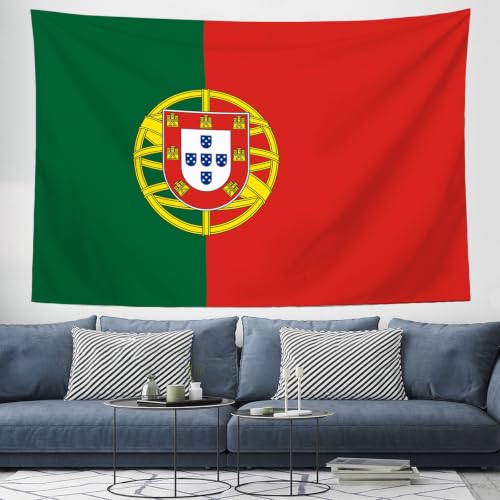Tapisserie rouge vert drapeau portugais décoration murale - 3