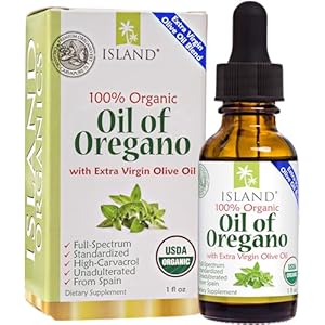 Oil of Oregano Organic Liquid Drops (1 fl oz) – 100% Organic Olive Oil & Organic Oregano Oil, Grown in Spain (Aceite de Oregano)