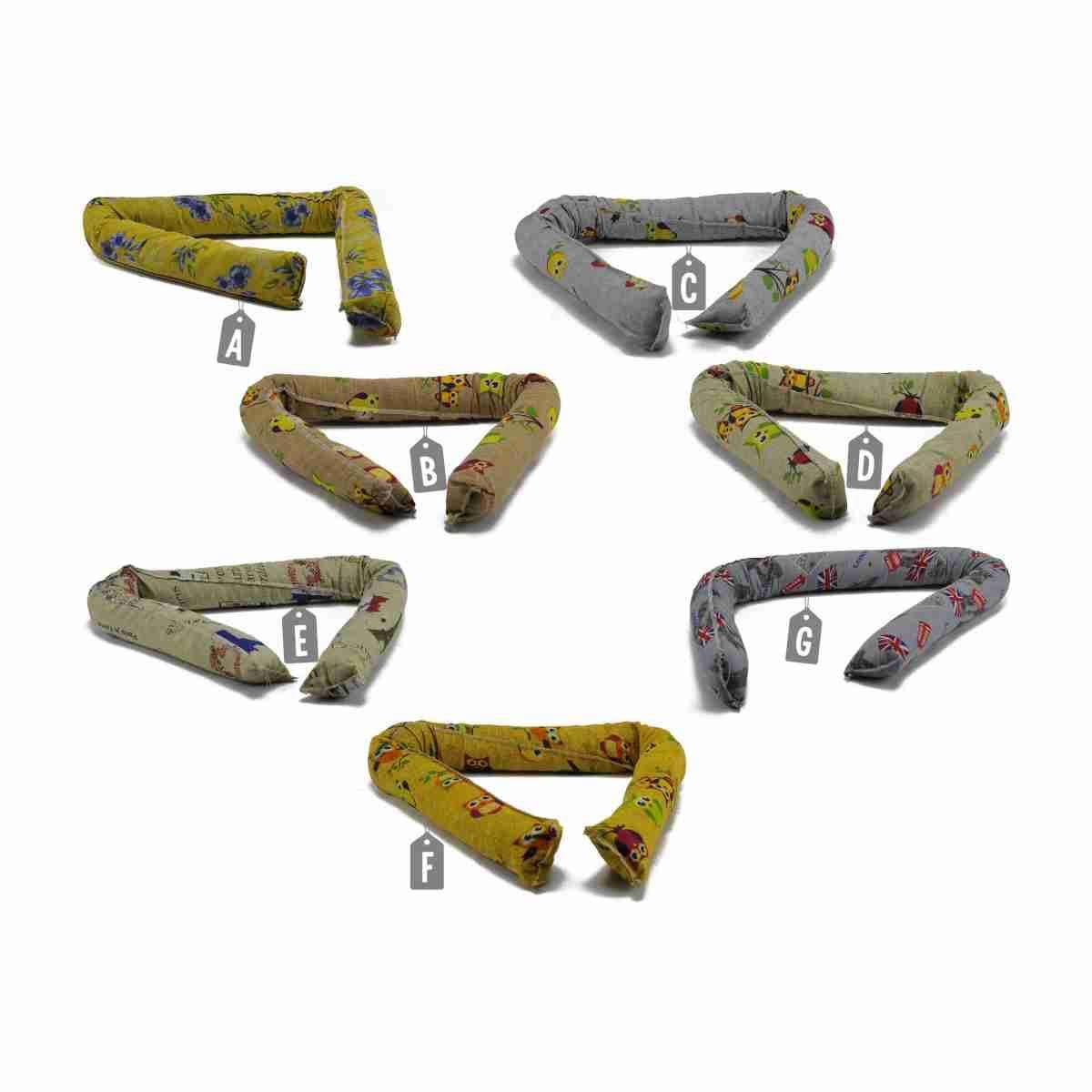 Briancasa Burlete de algodón, diseño Casual, 120 cm