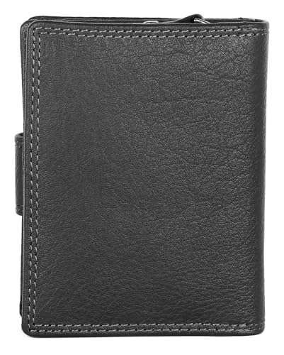 Image of WildHorn Leather Wallet for Women (Black)