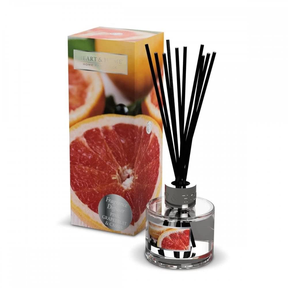 Heart And Home Pink Heart & Home Fragrance Diffuser Grapefruit And Cassis 55464