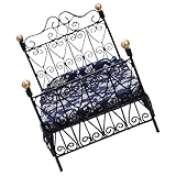 Lit de maison de : meubles de style simple mais chic pour l'aménagement d'une mini maison, vous pouvez également l'utiliser comme accessoire de photographie unique, modèle de lit double