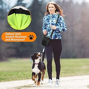  Portable-Pet-Treat-Bag-YOUTHINK-Portable-Pet-Treat-Bag-Dog-Training-Bag-with-Adjustable-Waist-Bag-Shoulder-Strap-Food-Snack-Small-Item-Storage-Bags-Black