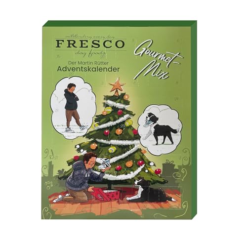 FRESCO Dog Martin Rütter Adventskalender für Hunde 2025 - Gourmet Mix