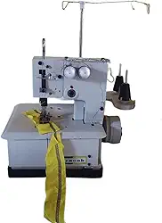 Colarete 2 Agulhas Semi Industrial C/Motor + Aparelho Viés- 12 MESES DE GARANTIA