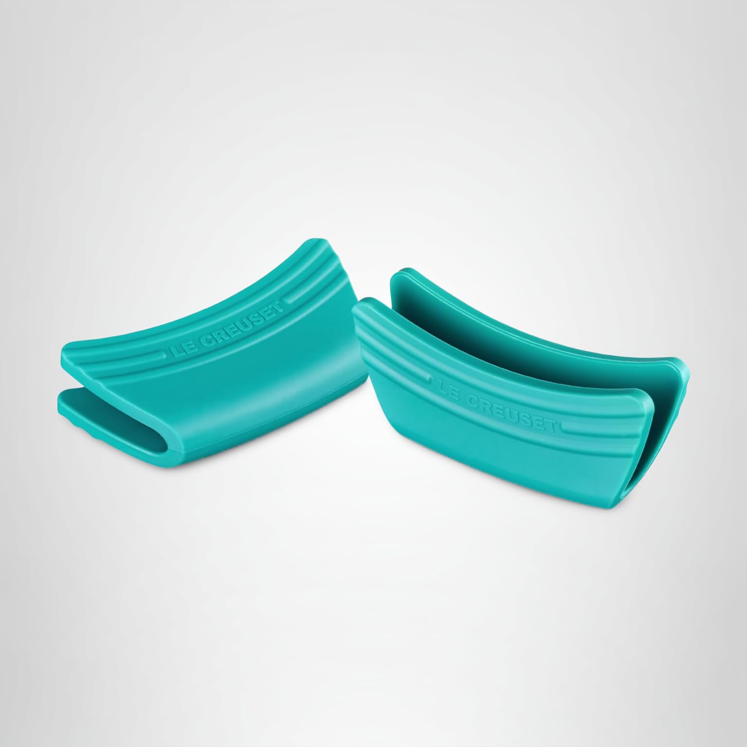 Amazon｜Le Creuset シリコンハンドルグリップ2個セット、各5インチ x