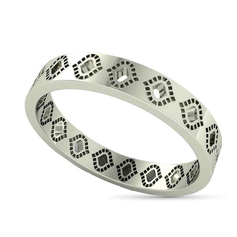 Image of DISHIS 14K /18K White Gold Ring for Women