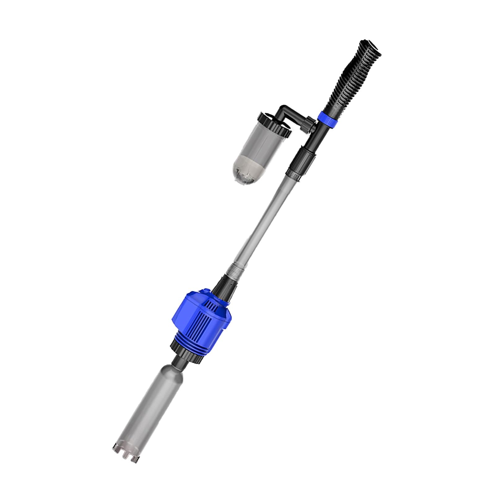 Pulitore Elettrico della Ghiaia Dell'acquario, Pulitore del Serbatoio di Pesce, Nuovo Cambio Rapido dell'Acqua, Regolazione del Flusso, Lavaggio della Sabbia, Cambio dell'Acqua(16W)