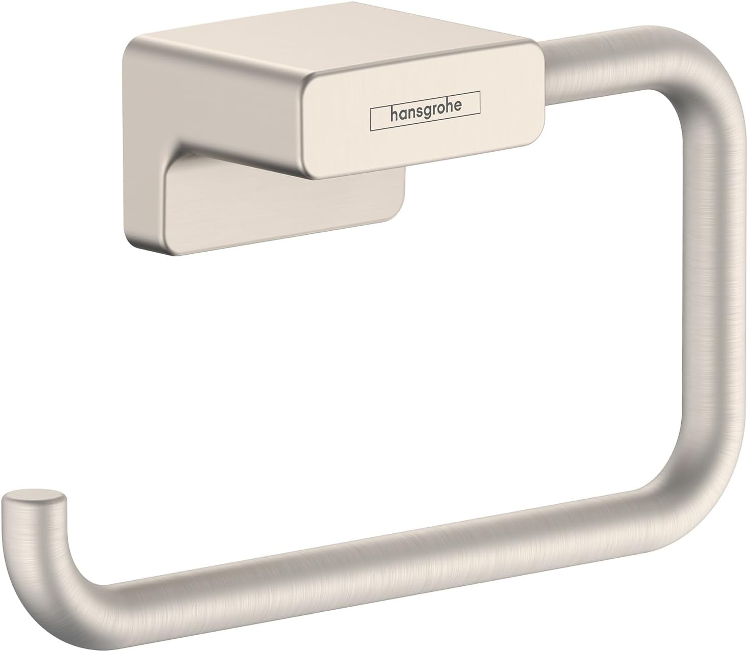 AddStoris Toilet Paper Holder Without Cover in Brushed Nickel, 41771820