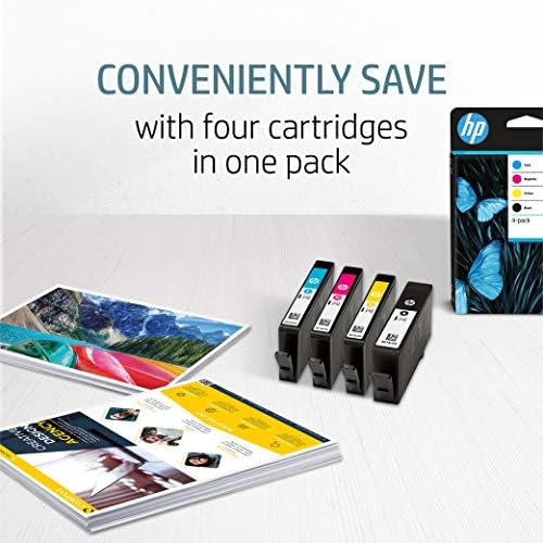 HP C2P42AE 932XL/933XL High Yield Original Ink Cartridges, Black/Cyan/Magenta/Yellow, Multipack