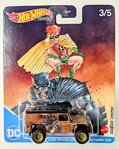 Hot Wheels Land Rover Defender 110 Hard Top Batman miniatura 1