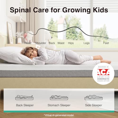 Image of Novilla Bliss Memory Foam Mattress Full Size, 6-Inch Gel Full Mattress in a Box for Cool Night Sleep & Pressure Relief, Two Foam Layers for Spinal Alignment, CertiPUR-US Certified, Medium Firm