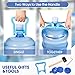 Klvied 5-Tier Heavy Duty Water Jug Organizer, 5 Gallon Cooler Jug Rack for Kitchen, Office, Living Room