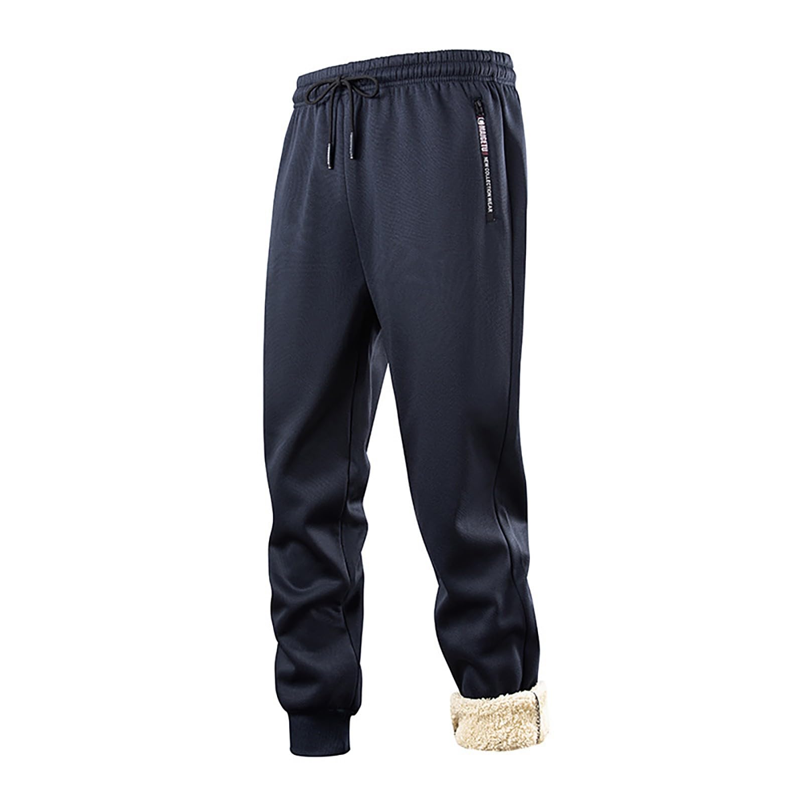 Jogginganzug Herren Fleece Trainingsanzug - Winter Thermo Gefüttert 2 Teiler Sportanzug Hausanzug Fleecejacke und Jogginghose Zweiteiler Sweatanzug Warmer Freizeitanzug Laufbekleidung XS-XXL 2026