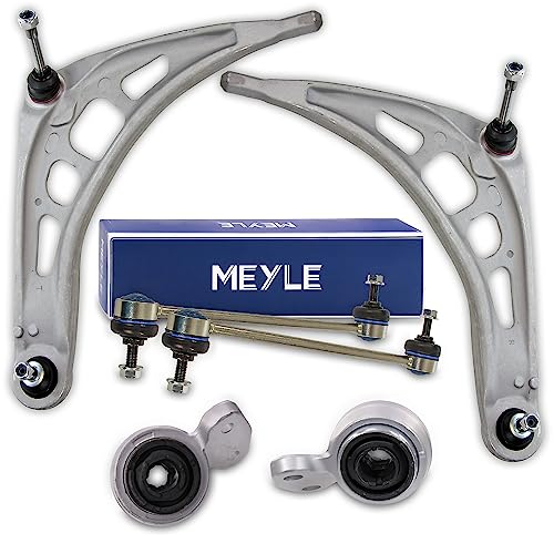 ATEC Germany 2x asse anteriore a quadrilatero inferiore sinistro e destro con cuscinetto, 2x asta di accoppiamento anteriore Compatibile con BMW Serie 3 (E46), Z4 (E86) (E85)