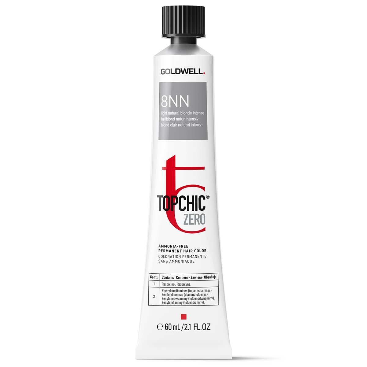 GOLDWELL Topchic Zero 8NN Light Natural Blonde Intense tb 60ml