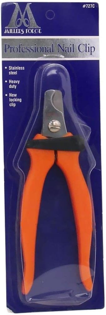 Nail Clipper with Orange Handle Medium Size