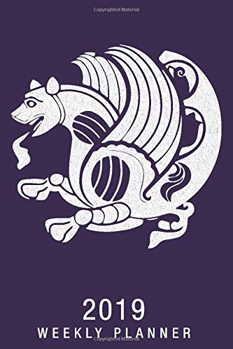 Simurgh Iranian Phoenix: 2019 Weekly Planner: 6"x9" Portable Format