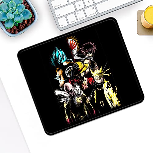 Ybhntz Anime Mouse Pad,Small Anime Mousepad,Non-Slip Rubber Base And Stitched Edges Mouse Mat For Computer Home Office Work And Study,11.4X9.8X0.12Inch (A03) #TOP2