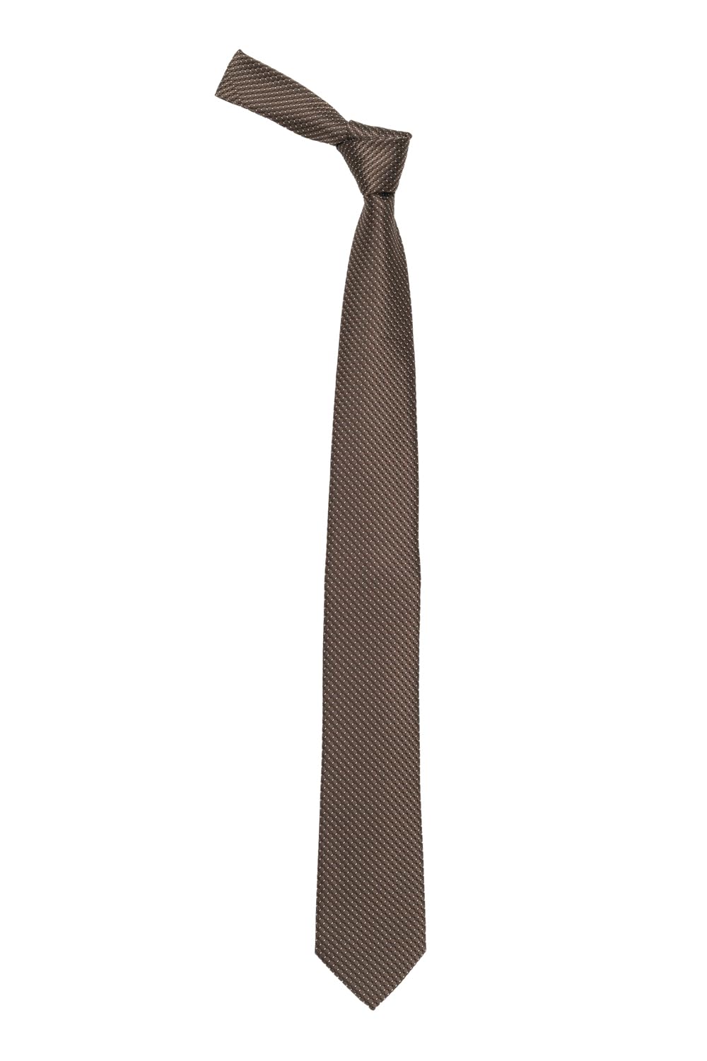 louis philippe Men Brown Embroidered Tie-picture-13