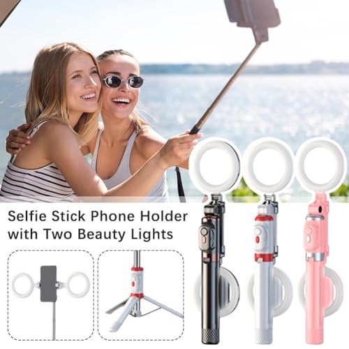 Perche à selfie pour téléphone avec trépied extensible et support stable