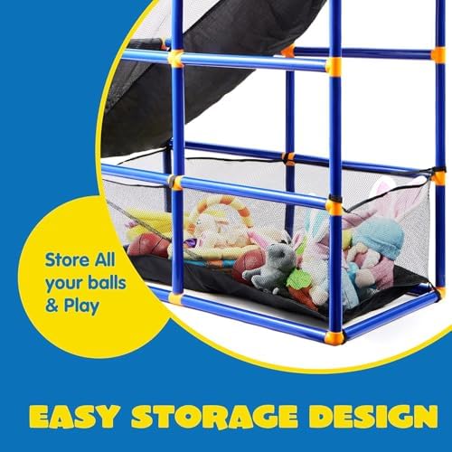 JOYIN Arcade Basketball Game Set with 4 Balls and Hoop for Kids 3+ Years Old Indoor Outdoor Sport Play - Easy Set Up - Air Pump Included - Ideal for Competition — view 5
