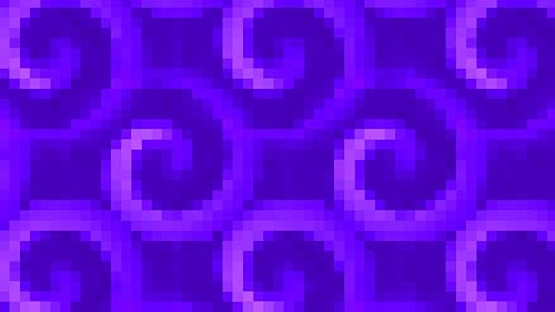 Nether Portal 3D Block Craft Live Wallpaper | MC Block Craft Screensaver. Pixel Art 8Bit, Video Game