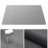 Kühldecke Hund, Schlafplätze & möbel für Hunde, Outdoor hundebett, Kühlmatte Katze, Multifunktionales Haustier-Fütterungsmatte mit Saugfähigkeit & Kühlfunktion – Bodenschutzmatte