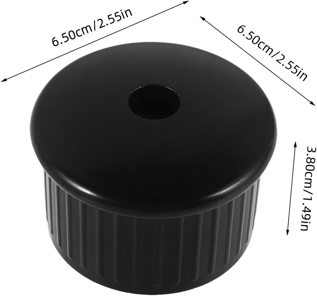 Hexagonal Shaft End Cap Plastic Press Cover Replacement for Tire Changer Machine Repair Accessories Sturdy Plastic Rod Stopper for Automotive Tire Changers
